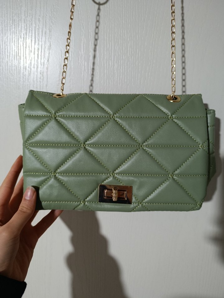 Çağla Yeşili Çanta - Görsel 2