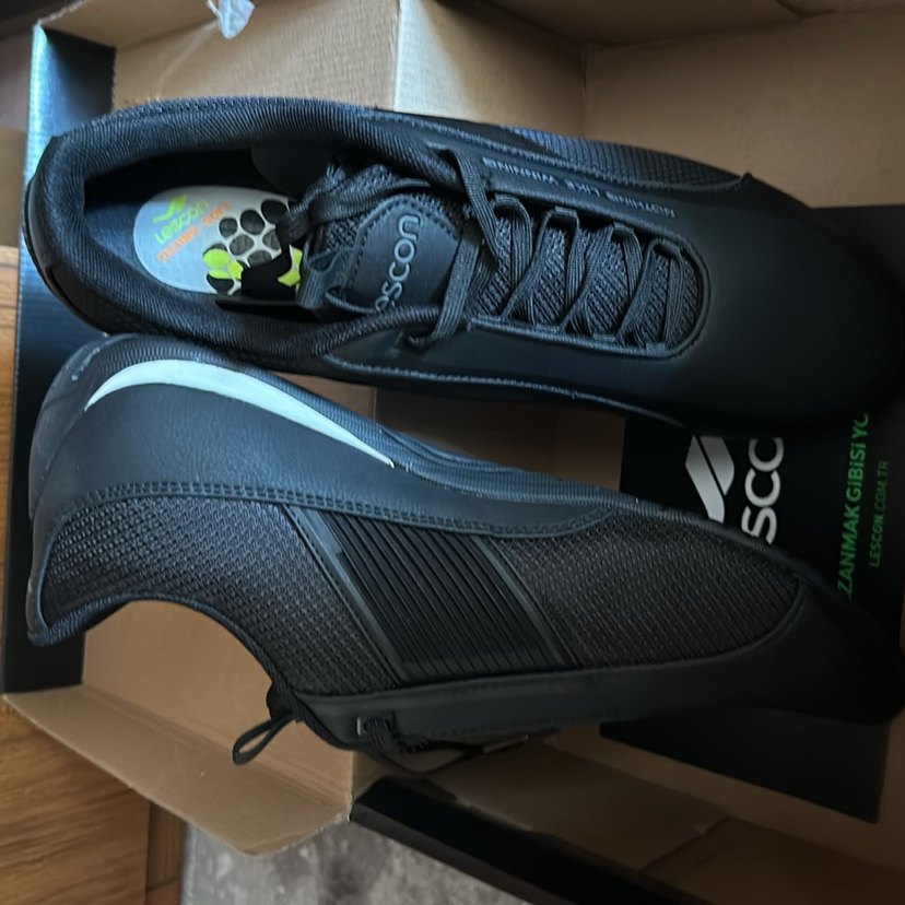 Lescon Siyah spor ayakkabı - Görsel 5