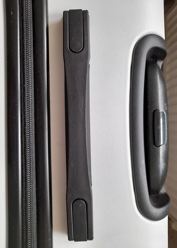 Büyük boy beyaz Valiz - Görsel 3