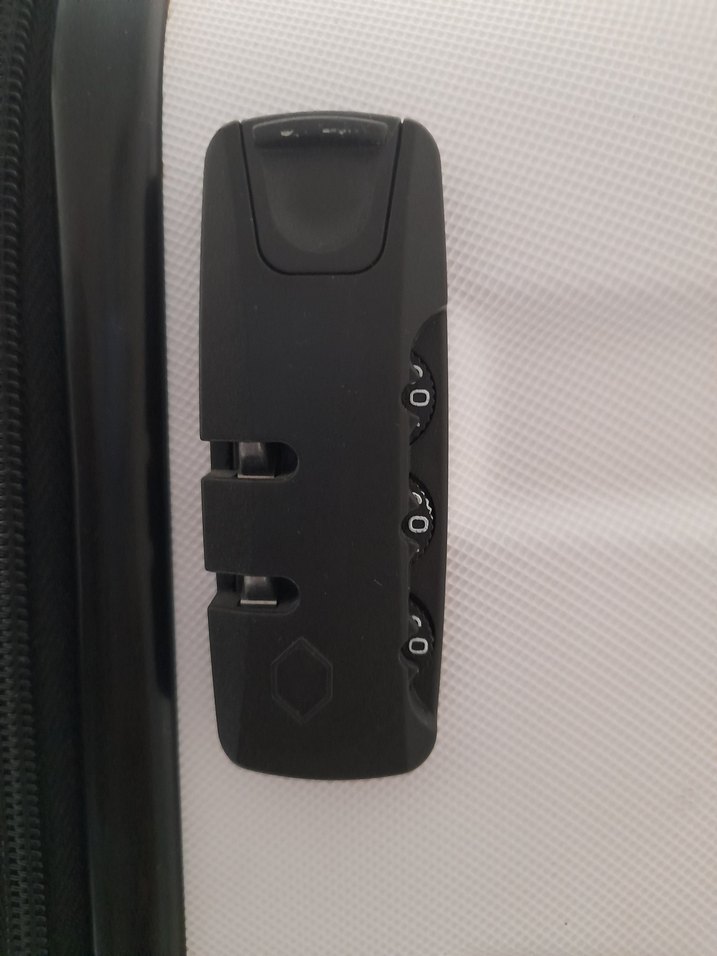 Büyük boy beyaz Valiz - Görsel 5