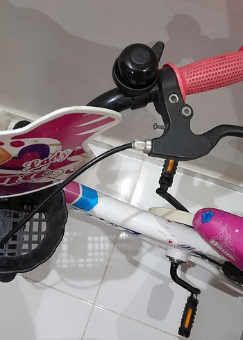 Renkli Pembe Çocuk Üç Tekerlekli Bisiklet - Görsel 5