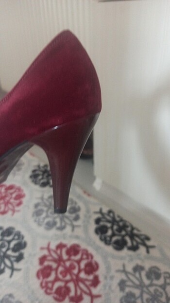 39 Beden bordo Renk Stiletto