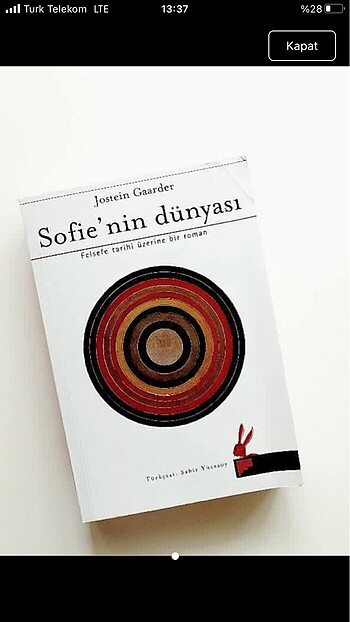 Sofinin Dünyası