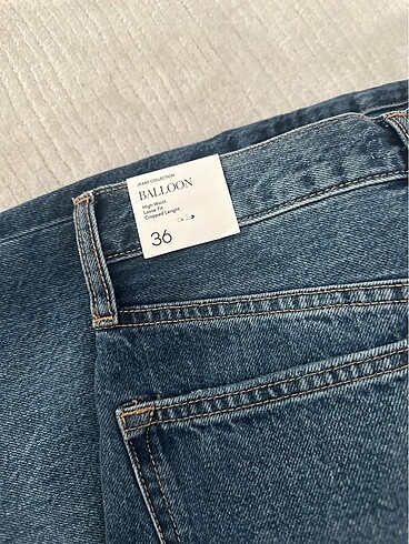 36 Beden mango balloon jean
