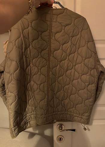 Kapitone bel boy ceket /mont - Görsel 2