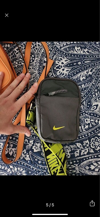  Beden gri Renk Nike çanta