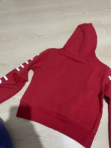 Kırmızı sweetshirt - Görsel 5