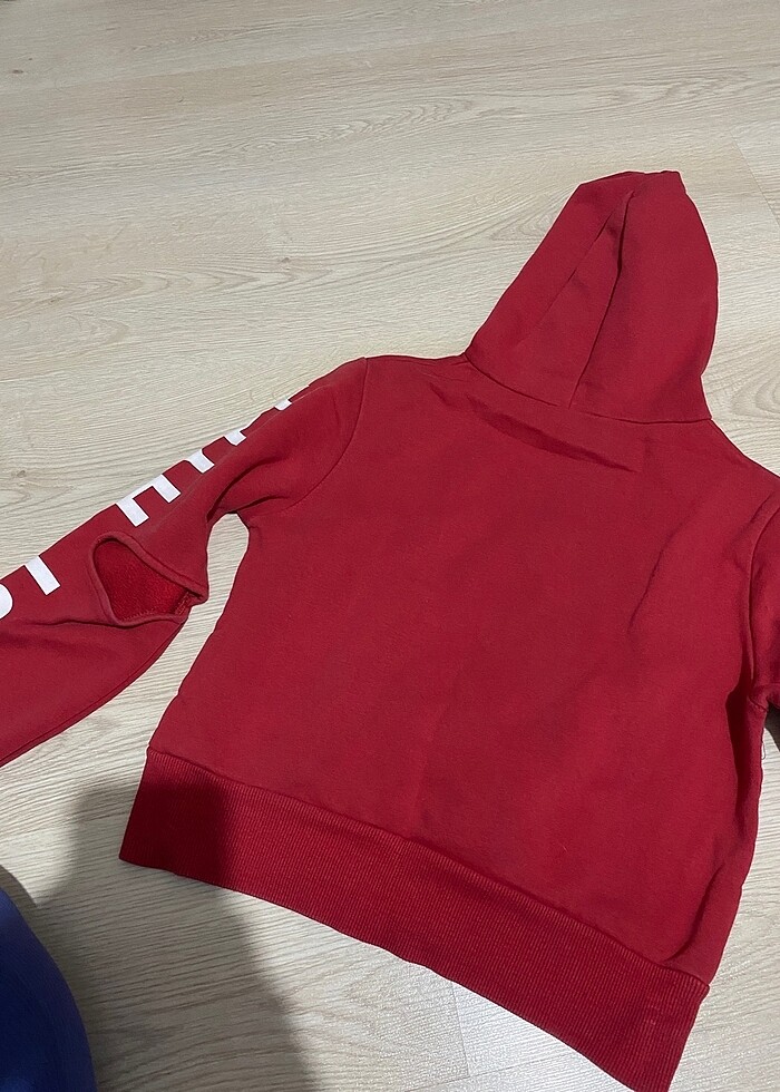 Kırmızı sweetshirt - Görsel 5
