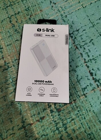 S-LİNK 10000MAH POWERBANK GARANTİSİ VAR.