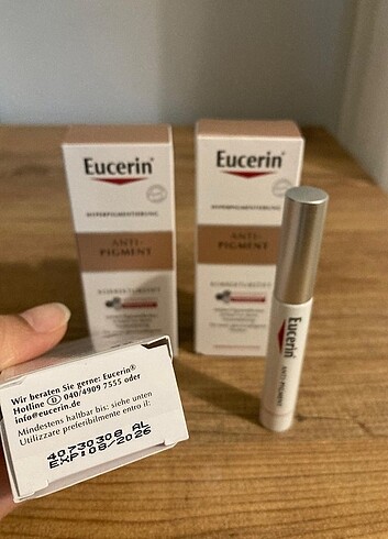 Eucerin leke tedavi spot on düzeltici pigment li ciltlere özel o