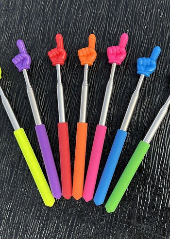 Renkli İşaret Parmaklı Teleskopik parmak