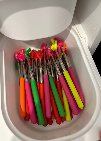 Renkli İşaret Parmaklı Teleskopik parmak - Görsel 2