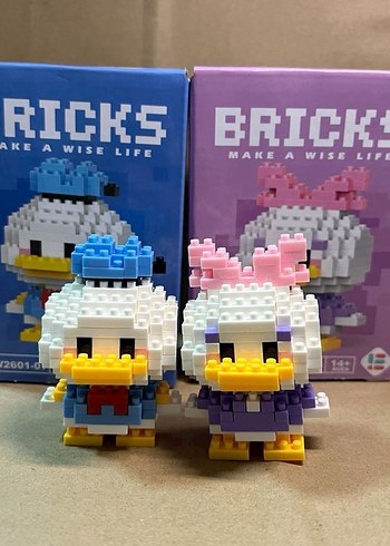 Disney Temalı Renkli Lego Figür Seti Bricks Mini Lego - Görsel 2