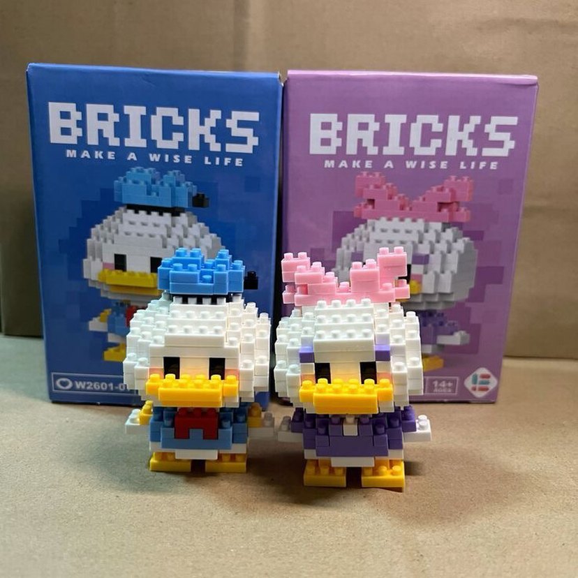 Disney Temalı Renkli Lego Figür Seti Bricks Mini Lego - Görsel 2
