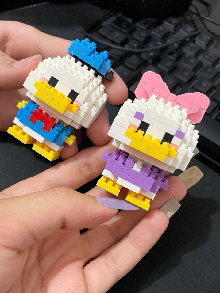 Disney Temalı Renkli Lego Figür Seti Bricks Mini Lego - Görsel 4