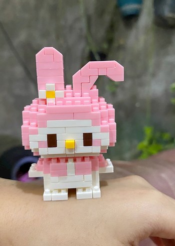 Pembe My Melody Lego Figürü 145 Parça Bricks Mini Lego - Görsel 2