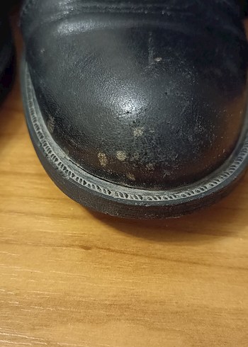 Kadın Siyah Deri Uzun Tokalı Çizme - Görsel 6