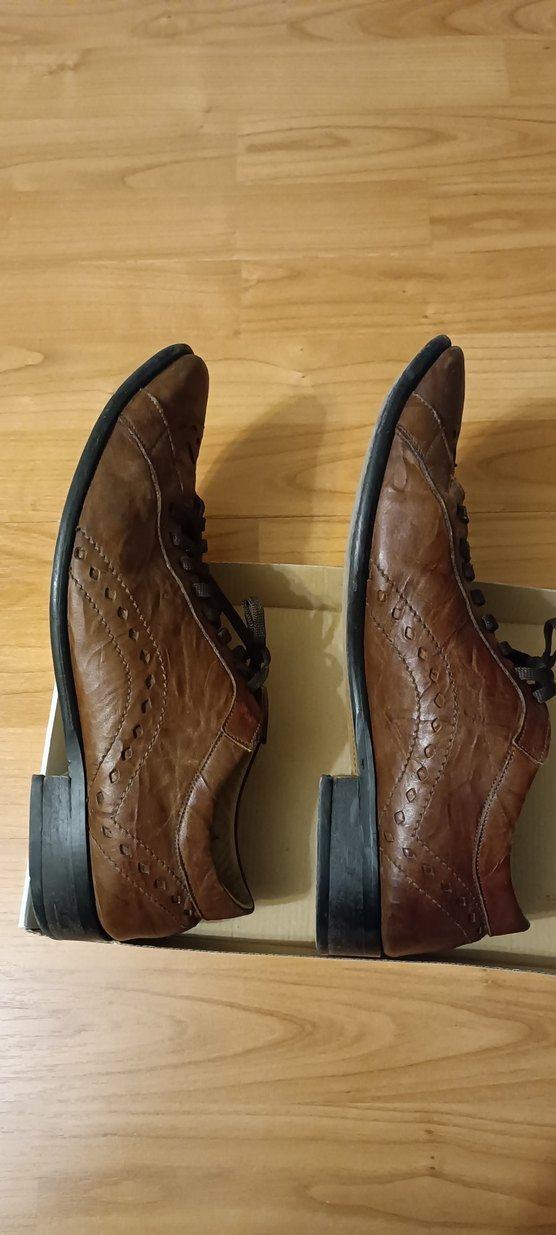 Kahverengi Deri Klasik Erkek Ayakkabısı - Görsel 2