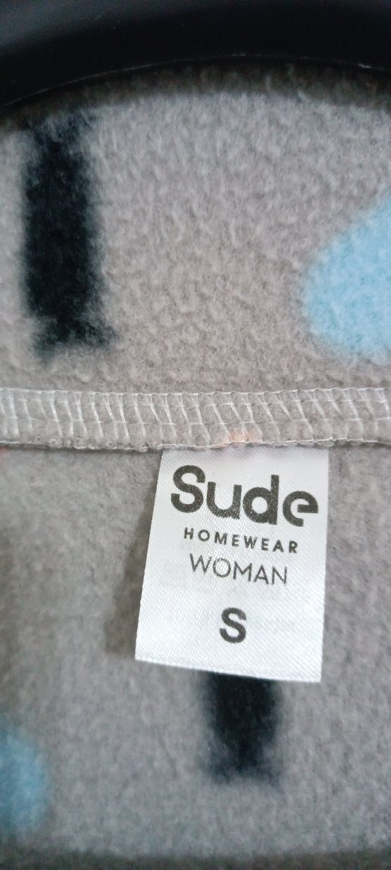 Gri Desenli Polar Pijama Takımı - Görsel 5