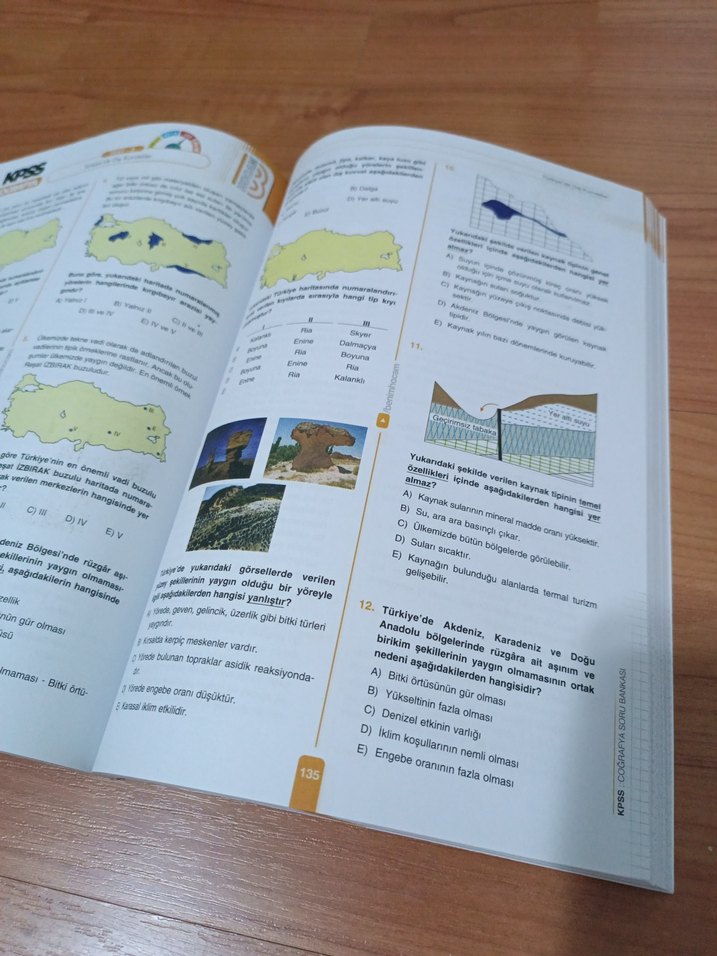2024 KPSS Coğrafya Tamamı Çözümlü Soru Bankası - Görsel 3