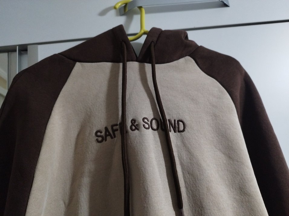 Kahverengi Kapüşonlu Sweatshirt - Görsel 2