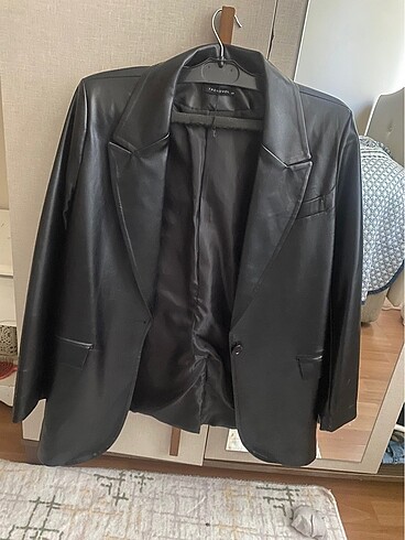xs Beden Deri blazer