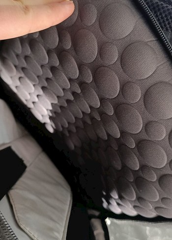 Siyah Gri Fermuarlı Erkek Sırt Çantası - Görsel 8