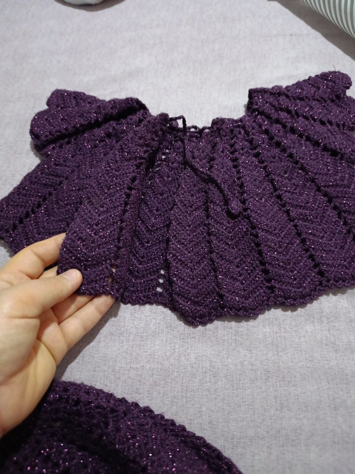 el örgüsü etek ve üst - Görsel 3