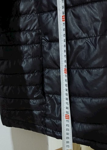 Siyah Fermuarlı erkek mont - Görsel 6