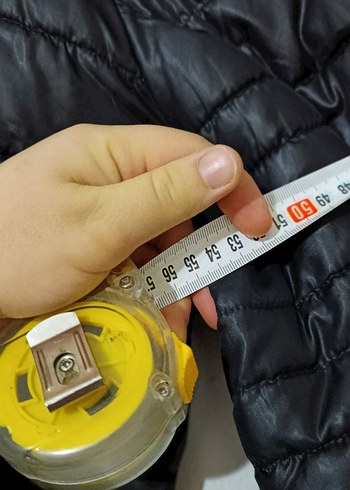 Siyah Fermuarlı erkek mont - Görsel 7