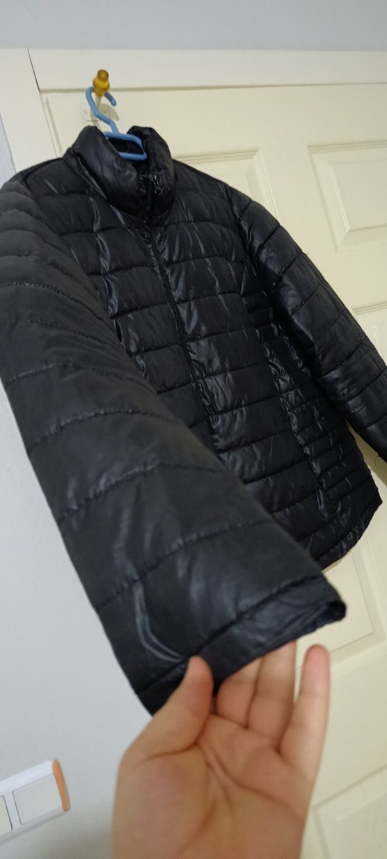 Siyah Fermuarlı erkek mont - Görsel 2