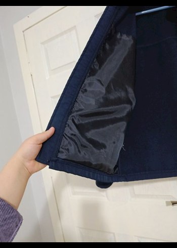 Erkek Lacivert Fermuarlı Streetwear Ceket - Görsel 4