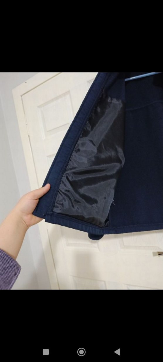 Erkek Lacivert Fermuarlı Streetwear Ceket - Görsel 4