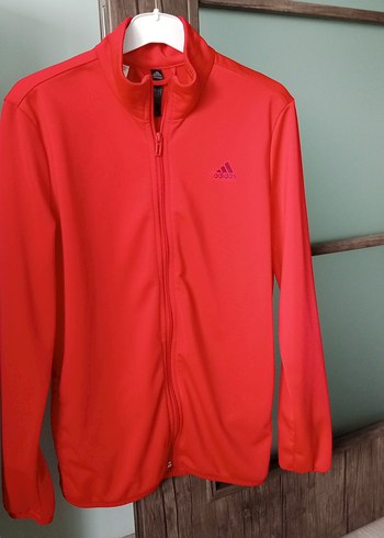 Adidas Erkek Kırmızı,Fermuarlı,eşofman üstü