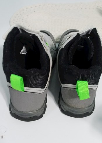 Gri Erkek Çocuk Cırt Cırtlı Bot - Görsel 2