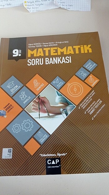 Çap yayınları 9. Sınıf matematik soru bankası 