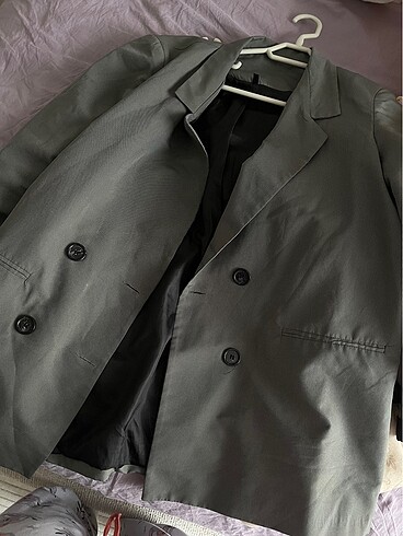 gri blazer ceket