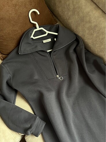 Diğer gri sweatshirt elbise