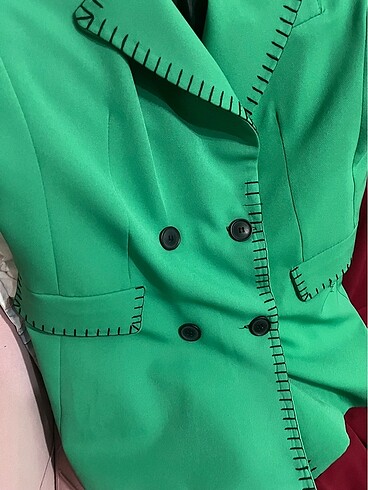 m Beden yeşil blazer ceket