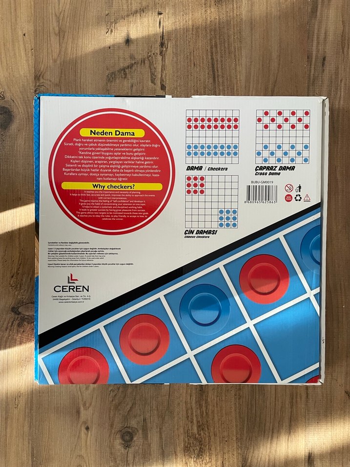 Dama Strateji Oyunu - Bir Kutuda - Görsel 2