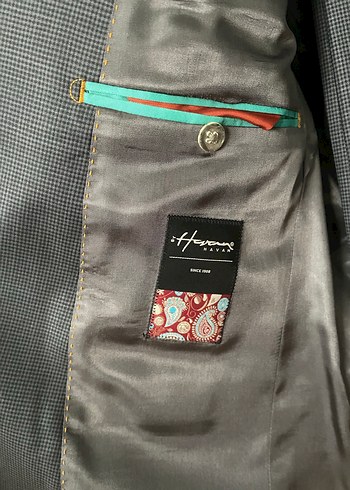 Gri Erkek Ofis Takım Elbise Ceket - Görsel 3