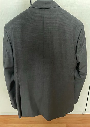 Gri Erkek Ofis Takım Elbise Ceket - Görsel 7