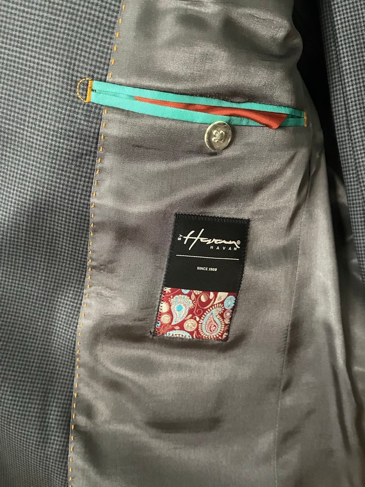 Gri Erkek Ofis Takım Elbise Ceket - Görsel 3