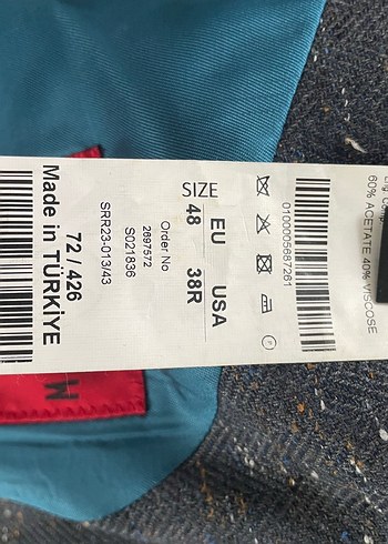 Düğmeli  Erkek Ceket - Görsel 6