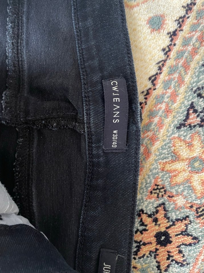 Kadın Lacivert Midi Kot Pantolon - Görsel 4