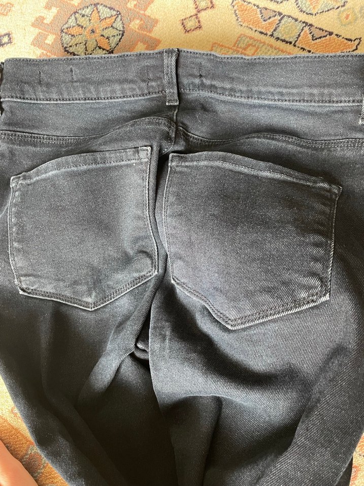 Kadın Lacivert Midi Kot Pantolon - Görsel 3