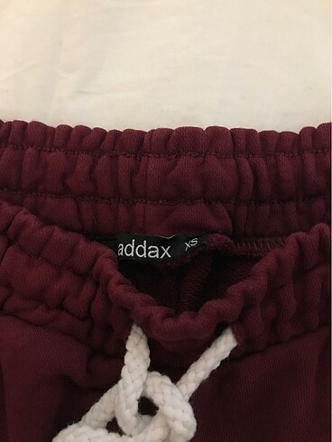 xs Beden bordo Renk Addax eşofman altı