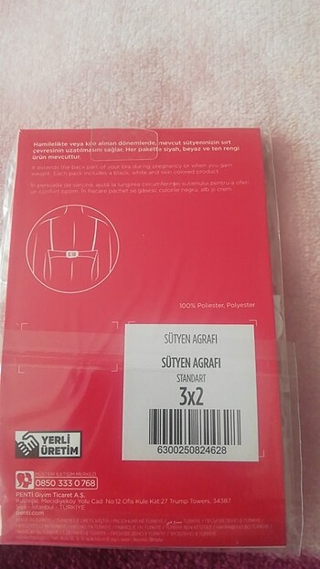 xs Beden Sütyen agrafı 