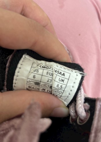 Parlak Pembe Kadife Kız Botu - Görsel 4