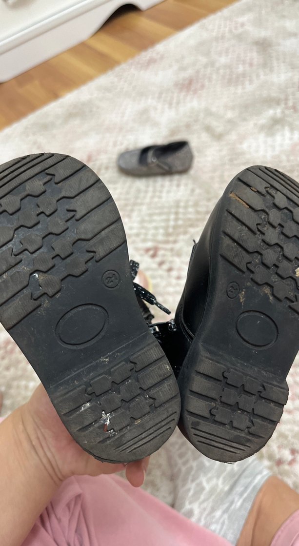 Kız Çocuk Siyah Gotik bot - Görsel 2